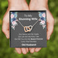 To My Stunning Wife - Our Home Ain't No Castle - Interlocking Hearts Necklace