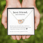 Best Friend Definition - The One - Interlocking Hearts Necklace