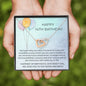 Happy 14th Birthday - We Hope Today - Interlocking Hearts Necklace