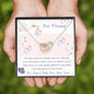 Dear Mommy - We May Just Be A Bump - Interlocking Hearts Necklace