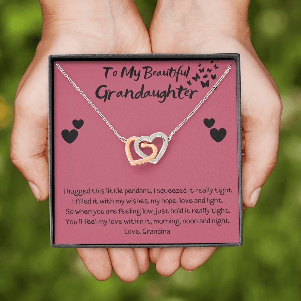 To My Beautiful Granddaughter