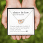 Sister In Law Definition - Chance Made You - Interlocking Hearts Necklace