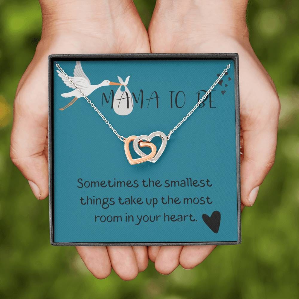 Mama To Be - Interlocking Heart Necklace
