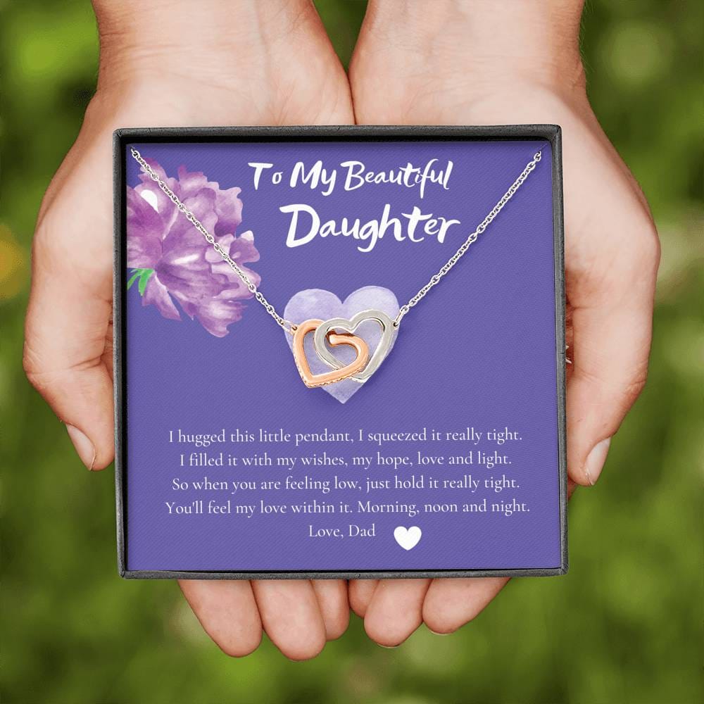 To My Beautiful Daughter Purple Heart