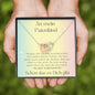 An Mein Patenkind - Vergiss Nie - Interlocking Hearts Necklace