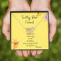 To My Best Friend - Interlocking Hearts Necklace