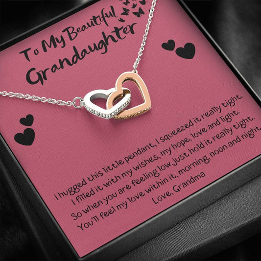 To My Beautiful Granddaughter