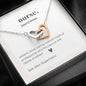 Nurse Definition - Interlocking Hearts Necklace