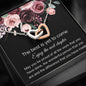 The Best Is Yet to Come - Enjoy The Next Chapter - Interlocking Hearts Necklace