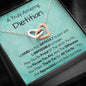 A Truly Amazing Dietitian - Interlocking Hearts Necklace
