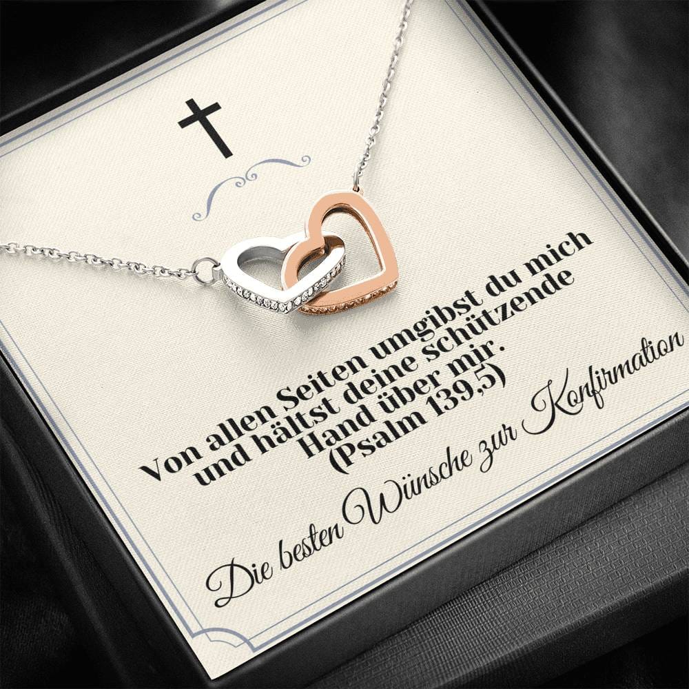 Die Besten Wünsche Zur Konfirmation - Interlocking Hearts Necklace