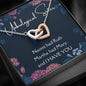 Unbiological Sister - Naomi Had Ruth - Interlocking Hearts Necklace
