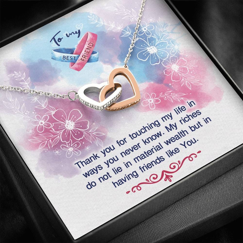 To My Best Friend Necklace