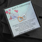 Zum 11. Geburtstag - Interlocking Hearts Necklace