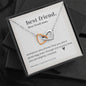 Best Friend Definition - Interlocking Hearts Necklace