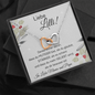 Denke Immer Daran - Interlocking Hearts Necklace