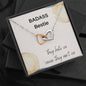 Badass Bestie - They Hate Us - Interlocking Hearts Necklace