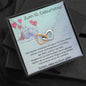 Zum 10. Geburtstag - Interlocking Hearts Necklace