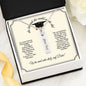 She Believed She Could - Wir Sind Stolz Auf Dich - Birthstone Name Necklace