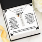 To A Beautiful Graduate - Congratulations - Birthstone Name Necklace