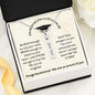 She Believed She Could So She Did - Birthstone Name Necklace
