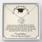 She Believed - Each One Of Us - Love Knot Necklace