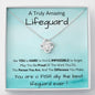 A Truly Amazing Lifeguard Like You - Love Knot Necklace