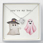 You're My Boo - Love Knot Necklace