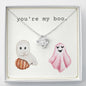 You're My Boo - Love Knot Necklace
