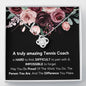 A Truly Amazing Tennis Coach - Love Knot Necklace