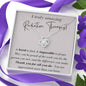 Radiation Therapist - Love Knot Necklace
