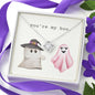 You're My Boo - Love Knot Necklace