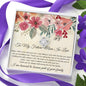 To My Future Mom In Law - When I Fell In Love - Love Knot Necklace