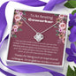 To An Amazing Coworker - You Are The Smile - Love Knot Necklace