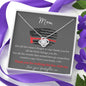 Thank You For Walking This Line With me - Love Knot Necklace