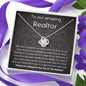 To Our Amazing Realtor - Thanks For Helping - Love Knot Necklace