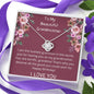 To My Beautiful Grandmother - I Am The Luckiest Grandson - Love Knot Necklace