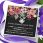 A Truly Amazing Senior Sister - Love Knot Necklace