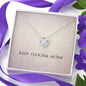 Keep Fucking Going - Love Knot Necklace