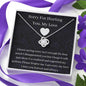 Sorry For Hurting You My Love - I Know Saying Sorry - Love Knot Necklace