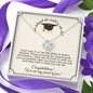 She Believed - Each One Of Us - Love Knot Necklace