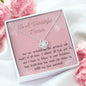 To A Wonderful Mentor - You Are Undoubtedly - Love Knot Necklace