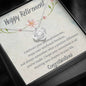Happy Retirement - Celebrate Your Accomplishments - Love Knot Necklace