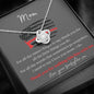 Thank You For Walking This Line With me - Love Knot Necklace