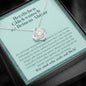 Herzlichen Glückwunsch Zu Deinem Abitur - Love Knot Necklace