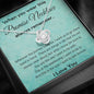 When You Wear This Promise Necklace Always Remember - Love Knot Necklace