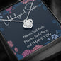 Unbiological Sister - Naomi Had Ruth - Love Knot Necklace
