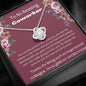 To An Amazing Coworker - You Are The Smile - Love Knot Necklace