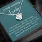 A Truly Amazing Leader - Love Knot Necklace