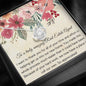 To A Truly Amazing Real Estate Agent - I Want To Thank You - Love Knot Necklace